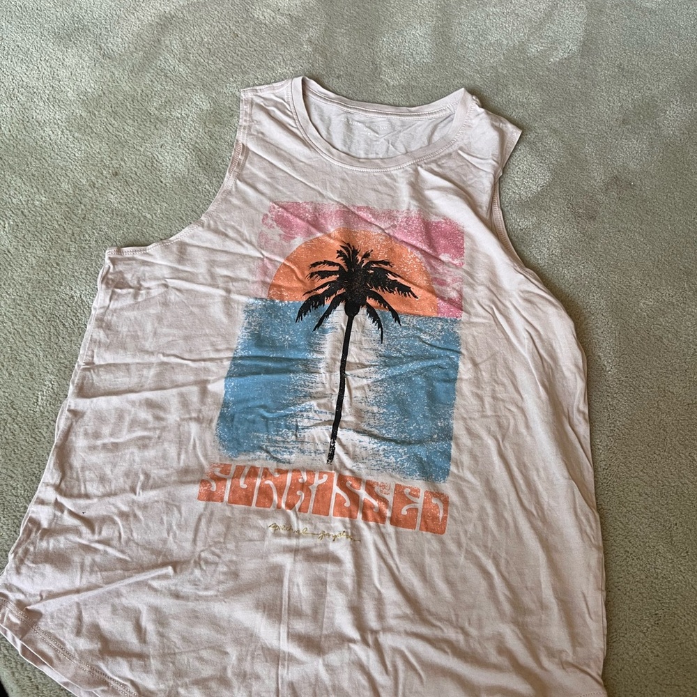 Spiritual Gangster Blush Pink Crewneck Tee